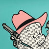 GUCCIGHOST 'Bang Bang' (2023) Rare, Limited Edition Screen Print - Signari Gallery 