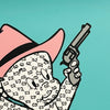 GUCCIGHOST 'Bang Bang' (2023) Rare, Limited Edition Screen Print - Signari Gallery 