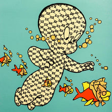 Load image into Gallery viewer, GUCCIGHOST 'Casper Fish' (2020) Rare Screen Print - Signari Gallery 