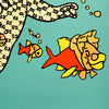GUCCIGHOST 'Casper Fish' (2020) Rare Screen Print - Signari Gallery 