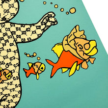 Load image into Gallery viewer, GUCCIGHOST 'Casper Fish' (2020) Rare Screen Print - Signari Gallery 