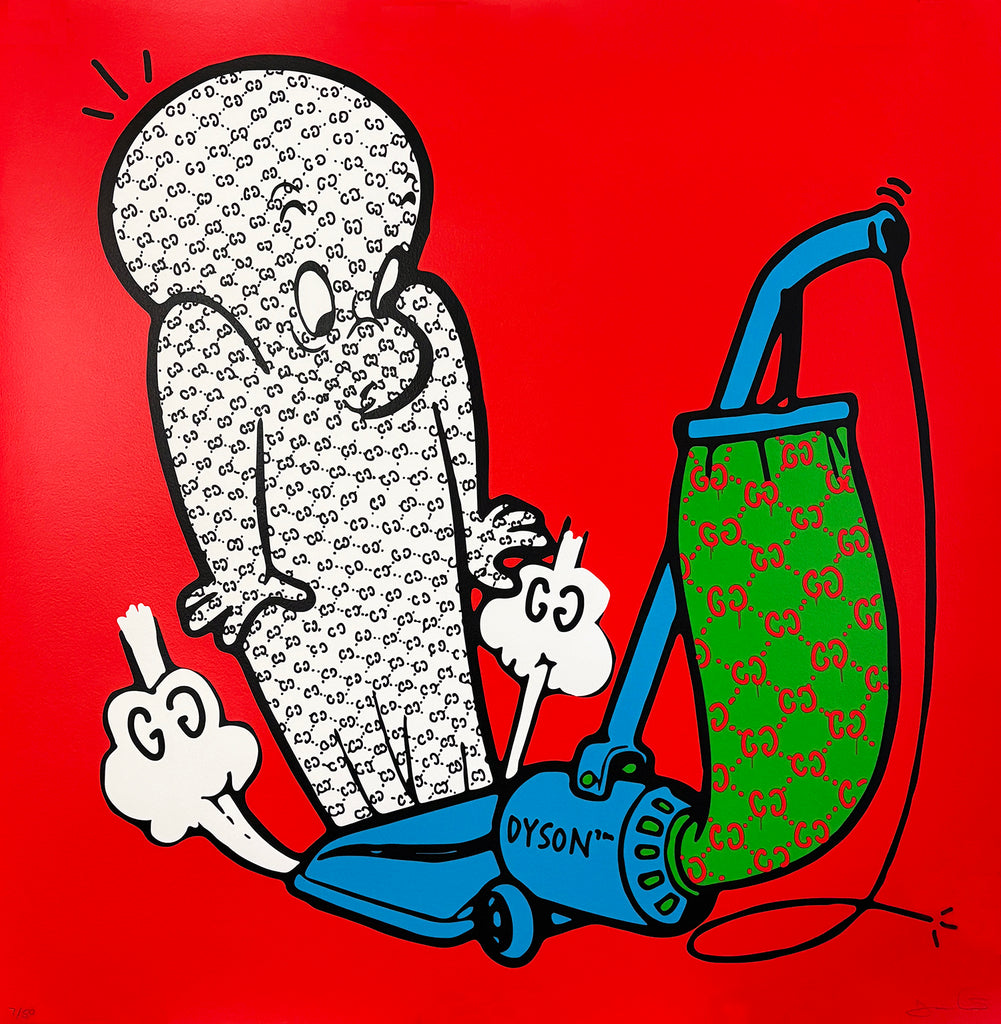GUCCIGHOST 'Dyson' (c. 2016-18) Limited Edition Screen Print - Signari Gallery 