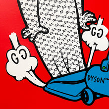 Load image into Gallery viewer, GUCCIGHOST 'Dyson' (c. 2016-18) Limited Edition Screen Print - Signari Gallery 