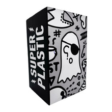Load image into Gallery viewer, GUCCIGHOST x SuperPlastic 'SuperGhost SuperKranky' (2023) HAND-SIGNED Designer Art Figure (b/w) - Signari Gallery 