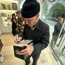 Load image into Gallery viewer, GUCCIGHOST x SuperPlastic 'SuperGhost SuperKranky' (2023) HAND-SIGNED Designer Art Figure (b/w) - Signari Gallery 