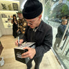GUCCIGHOST x SuperPlastic 'SuperGhost SuperKranky' (2023) HAND-SIGNED Designer Art Figure (b/w) - Signari Gallery 