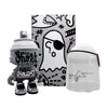 GUCCIGHOST x SuperPlastic 'SuperGhost SuperKranky' (2023) HAND-SIGNED Designer Art Figure (b/w) - Signari Gallery 