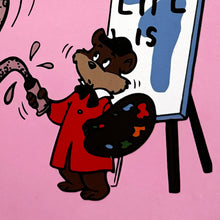 Load image into Gallery viewer, GUCCIGHOST 'Life is Easel' (2022) Rare Screen Print - Signari Gallery 