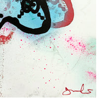 Load image into Gallery viewer, GUCCIGHOST 'Moon Mist' (2020) RARE Hand-Embellished (1/1) Screen Print