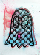 Load image into Gallery viewer, GUCCIGHOST 'Moon Mist' (2020) RARE Hand-Embellished (1/1) Screen Print