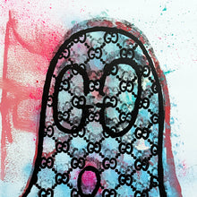 Load image into Gallery viewer, GUCCIGHOST 'Moon Mist' (2020) RARE Hand-Embellished (1/1) Screen Print