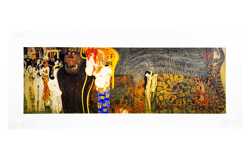 GUSTAV KLIMT 'The Hostile Powers' (1902) Reproduction Giclee on Canvas - Signari Gallery 