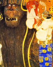 Load image into Gallery viewer, GUSTAV KLIMT &#39;The Hostile Powers&#39; (1902) Reproduction Giclee on Canvas - Signari Gallery 
