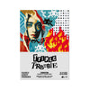 OBEY x INVADER x HIRST 'Triple Trouble' (2025) Offset Lithograph Exhibit Poster (grey)