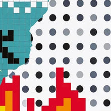 Load image into Gallery viewer, OBEY x INVADER x HIRST 'Triple Trouble' (2025) Offset Lithograph Exhibit Poster (grey)