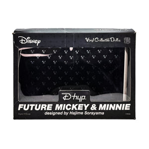 HAJIME SORAYAMA x Medicom Toy 'Future Mickey & Minnie' (2004) Vinyl Collectible Dolls Series