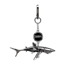 Load image into Gallery viewer, HAJIME SORAYAMA x Zhen &#39;Shark&#39; (2021) Chrome Figural Keychain