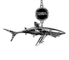 HAJIME SORAYAMA x Zhen 'Shark' (2021) Chrome Figural Keychain