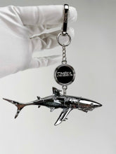 Load image into Gallery viewer, HAJIME SORAYAMA x Zhen &#39;Shark&#39; (2021) Chrome Figural Keychain