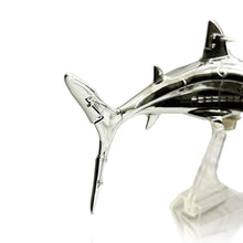 Load image into Gallery viewer, HAJIME SORAYAMA &#39;Shark&#39; Plated Resin Sculpture + Stand - Signari Gallery 