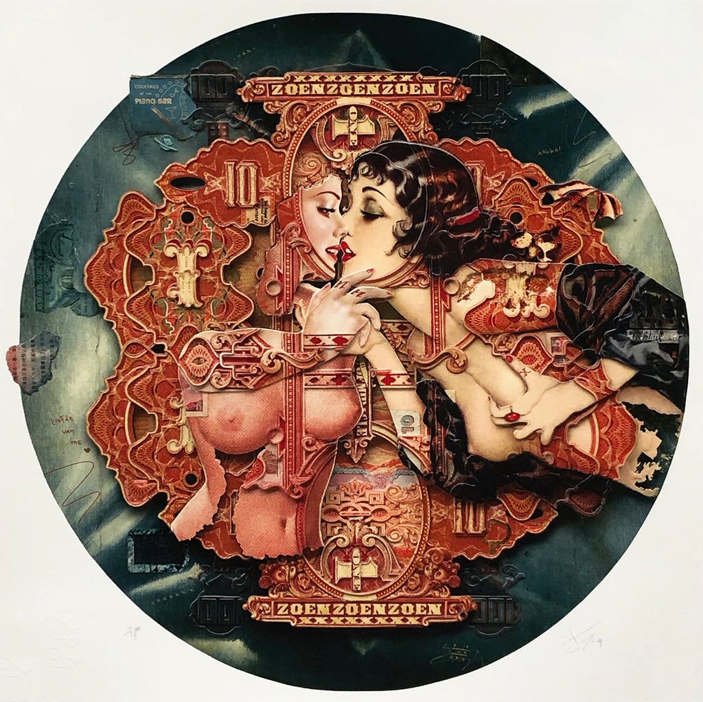 HANDIEDAN 'De Verbeelding Van De Zoen' (2019) Gorgeous Giclée Print (AP)