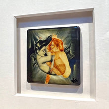 Load image into Gallery viewer, HANDIEDAN &#39;Dodecahedron&#39; (2023) Framed Baked Screen Print on Ceramic Tile - Signari Gallery 