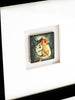 HANDIEDAN 'Dodecahedron' (2023) Framed Baked Screen Print on Ceramic Tile - Signari Gallery 