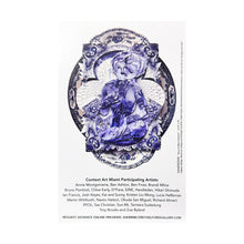 Load image into Gallery viewer, HANDIEDAN 'Torus in Blue Ceramics' (2023) Original Framed Show Card
