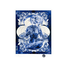 Load image into Gallery viewer, HANDIEDAN 'Torus in Blue' (w/Augmented Reality) (2020) Rare Giclee Print