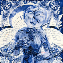Load image into Gallery viewer, HANDIEDAN 'Torus in Blue' (w/Augmented Reality) (2020) Rare Giclee Print
