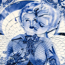 Load image into Gallery viewer, HANDIEDAN 'Torus in Blue' (w/Augmented Reality) (2020) Rare Giclee Print