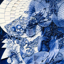 Load image into Gallery viewer, HANDIEDAN 'Torus in Blue' (w/Augmented Reality) (2020) Rare Giclee Print