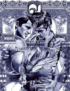 HANDIEDAN 'In the Treasure of Time' (blue) Giclée Print - Signari Gallery 