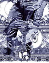 Load image into Gallery viewer, HANDIEDAN &#39;In the Treasure of Time&#39; (blue) Giclée Print - Signari Gallery 