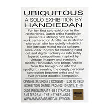 Load image into Gallery viewer, HANDIEDAN 'Ubiquitous' (2026) Original Framed Show Card