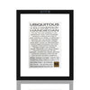 HANDIEDAN 'Ubiquitous' (2026) Original Framed Show Card