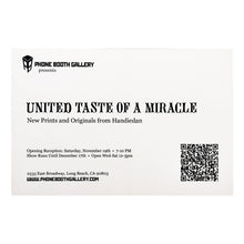 Load image into Gallery viewer, HANDIEDAN &#39;United Taste of a Miracle&#39; (2011) Original Framed Show Card - Signari Gallery 