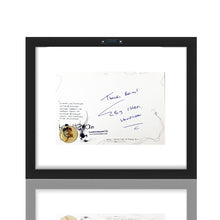 Load image into Gallery viewer, HANDIEDAN &#39;United Taste of a Miracle&#39; (2011) Hand-Signed Framed Postcard - Signari Gallery 