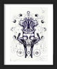 HANDIEDAN 'Vesica Piscis' (2015) Hand-Signed (framed) Artist Postcard