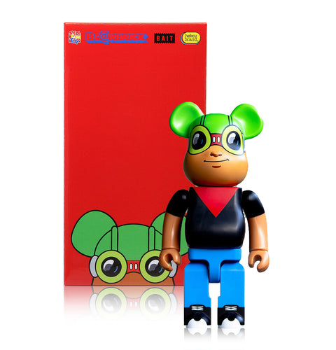 HEBRU BRANTLEY x Be@rbrick 'Flyboy' (2020) Designer Vinyl Art Figure (400%) - Signari Gallery 