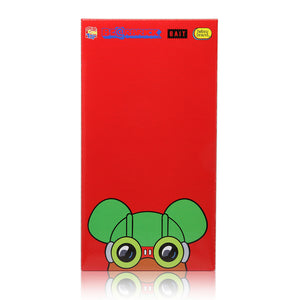 HEBRU BRANTLEY x Be@rbrick 'Flyboy' (2020) Designer Vinyl Art Figure (400%) - Signari Gallery 