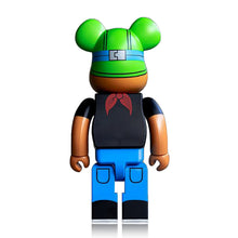 Load image into Gallery viewer, HEBRU BRANTLEY x Be@rbrick &#39;Flyboy&#39; (2020) Designer Art Figure (400%)