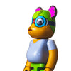 HEBRU BRANTLEY x Be@rbrick 'Little Mama' (2020) Designer Vinyl Art Figure (400%)
