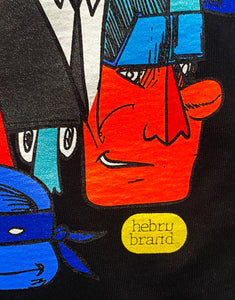 HEBRU BRANTLEY 'NTWRK (RED)' (2020) Logo T-Shirt (XXL)