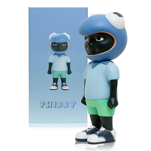 HEBRU BRANTLEY 'Phibby' (2022) Designer Vinyl Art Figure (purple)