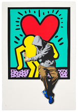 Load image into Gallery viewer, HIJACK 'BFF' (2024) Keith Haring-Tribute Screen Print - Signari Gallery 