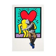 Load image into Gallery viewer, HIJACK 'BFF' (2024) Keith Haring-Tribute Screen Print - Signari Gallery 