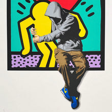 Load image into Gallery viewer, HIJACK 'BFF' (2024) Keith Haring-Tribute Screen Print - Signari Gallery 