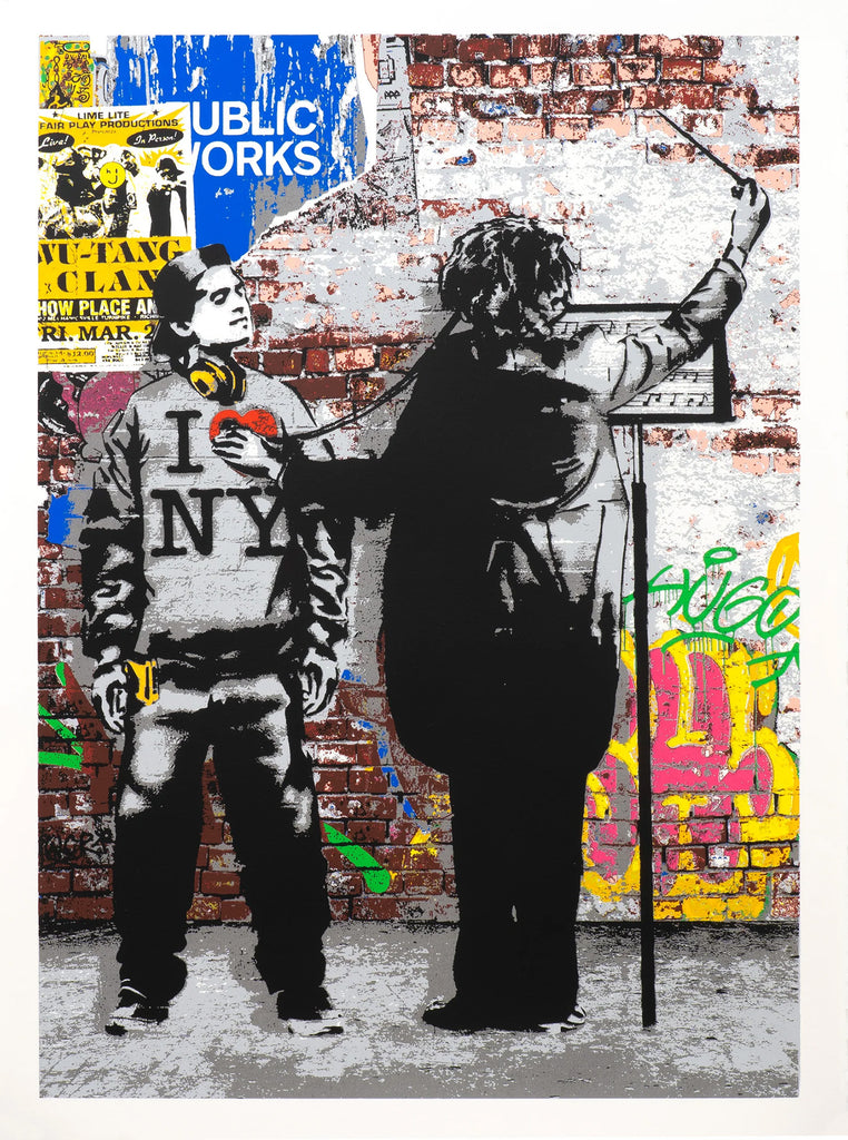 HIJACK 'Compose Yourself' (2022) Limited Edition Screen Print - Signari Gallery 