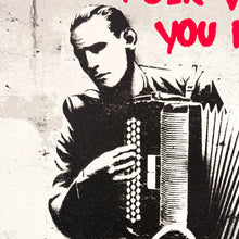 Load image into Gallery viewer, HIJACK 'Folk What You Heard' (2021) Rare Limited Edition Screen Print